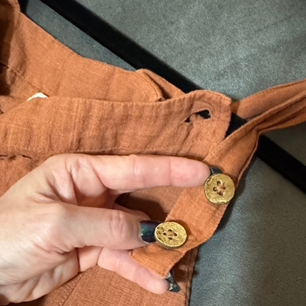 Natural Life Rust Jumpsuit, size S - Picture 3 of 12